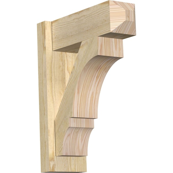 Ekena Millwork Balboa Rough Sawn Craftsman Outlooker, Douglas Fir, 6"W x 16"D x 20"H OUT06X16X20BOA04RDF - main